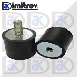 Антивибрационен тампон М12 х Ø 80 х 45 mm